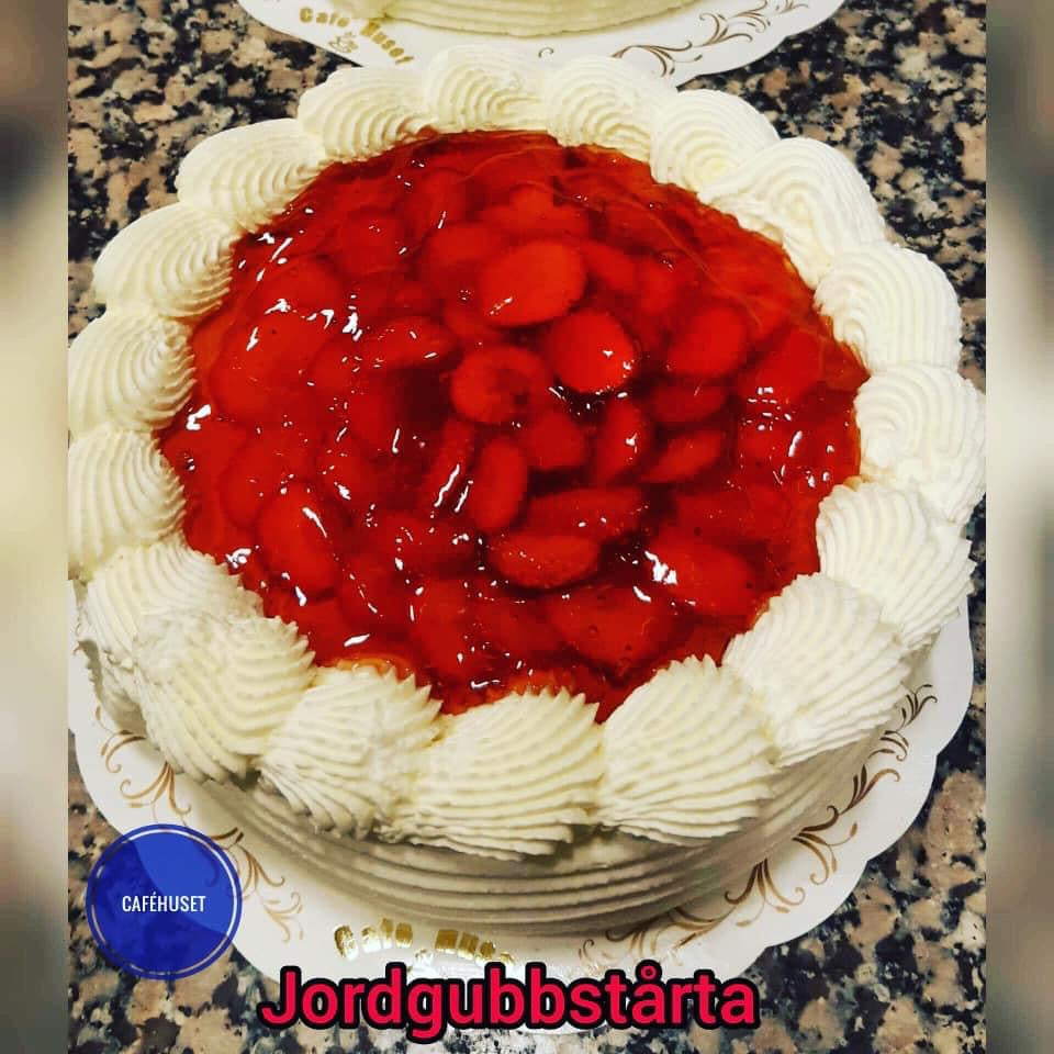 Jordgubbstårta